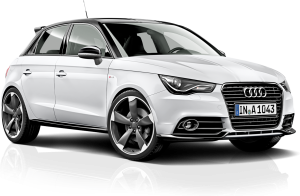 white AUDI PNG car image-1737